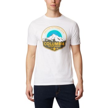 Columbia Rambler, Camiseta Blancos Para Hombre | 587931-XBW